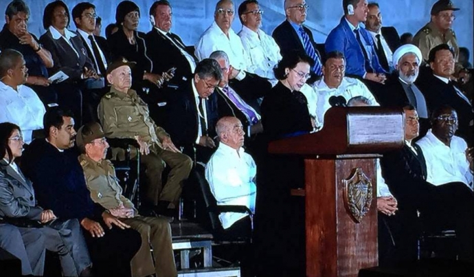 Chủ tịch Nguyễn Thị Kim Ng&acirc;n ph&aacute;t biểu