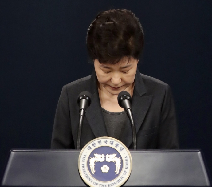 Tổng thống Hàn Quốc Park Geun-hye từng xi