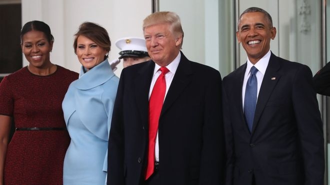 Tổng thống đắc cử Donald Trump tới nhà 