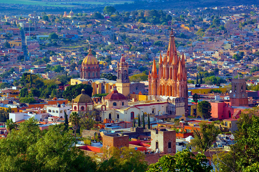 Th&agrave;nh phố Mexico San Miguel de Allende