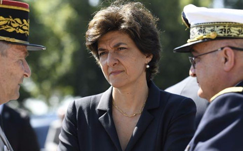 Bộ trưởng Quốc ph&ograve;ng Ph&aacute;p Florence Parly