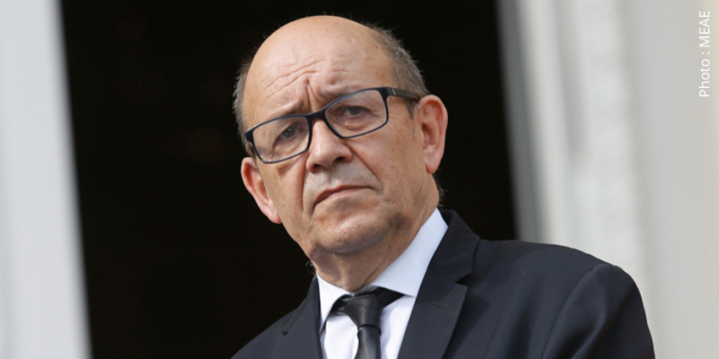 Ngoại trưởng Pháp Jean-Yves Le Drian 