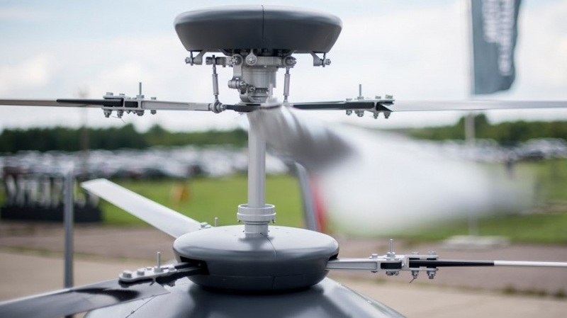 Nga đang thử nghiệm tr&ecirc;n mặt đất trực thăng kh&ocirc;ng 