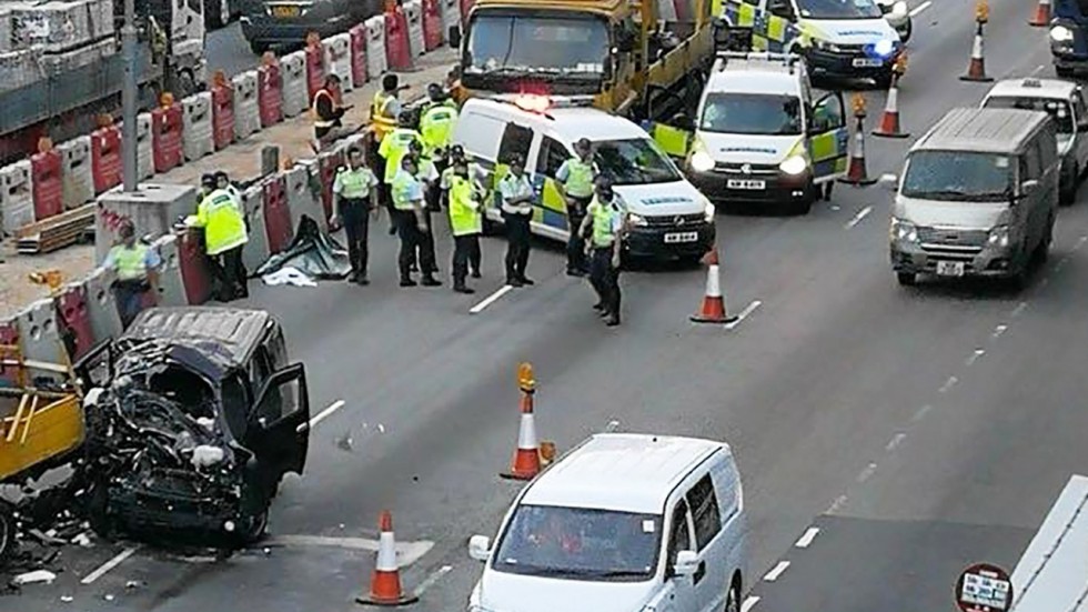 Hiện trường vụ tai nạn khiến 2 người t