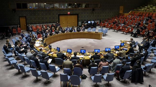 Một cuộc họp của Hội đồng Bảo an Liên 