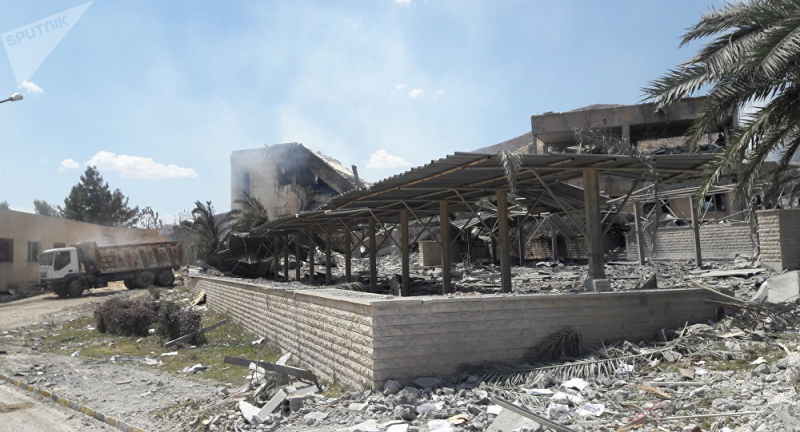 Trung tâm nghiên cứu tại Damascus bị tấn c