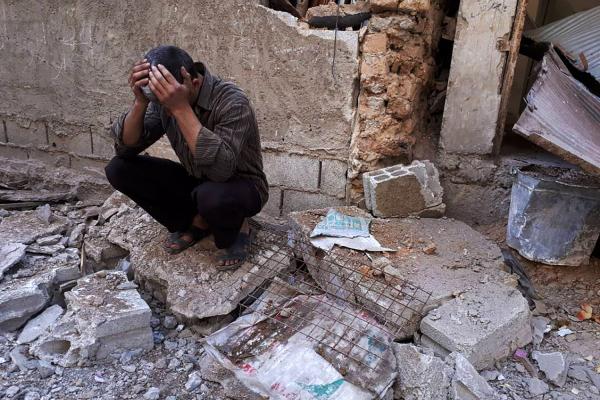 Thành phố Douma hoang tàn sau các cuộc khô