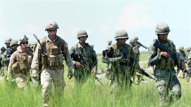 Một cuộc tập trận giữa lực lượng My