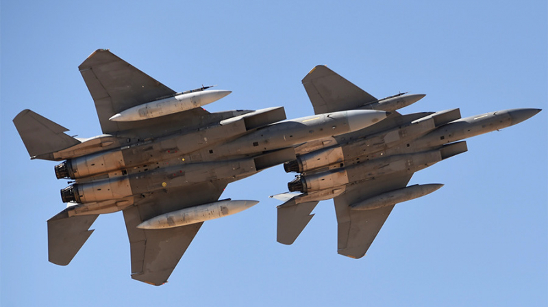 Chiến cơ F-15SA ti&ecirc;n tiến của Kh&ocirc;ng lực Saudi