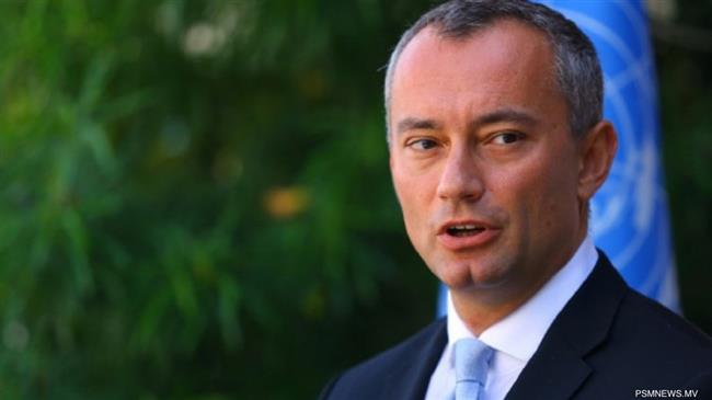 Đại sứ Li&ecirc;n Hợp Quốc tại Trung Đ&ocirc;ng Nikolay Mladen