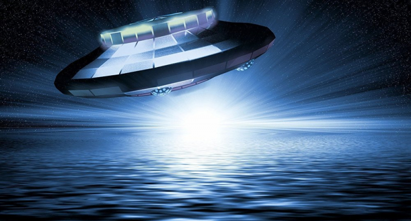 Hình ảnh minh họa một chiếc UFo