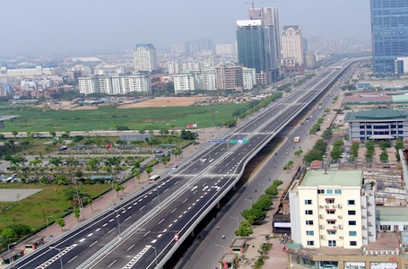 đường bộ tr&ecirc;n cao