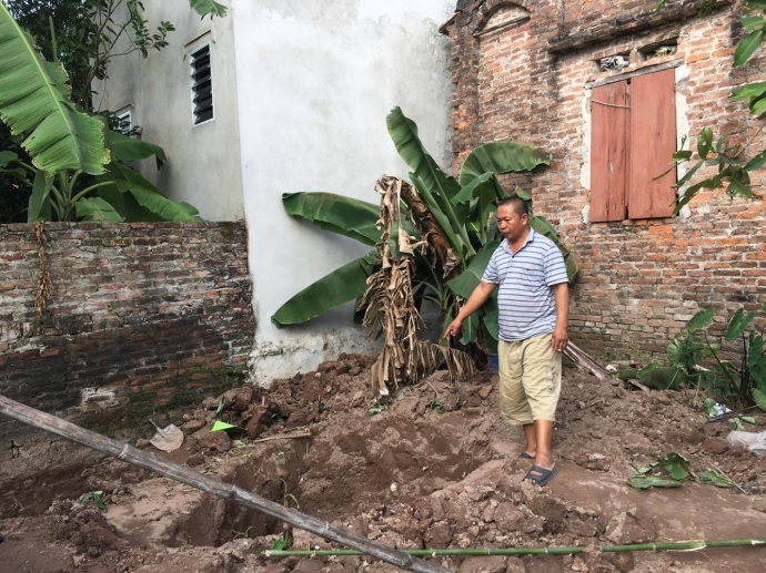 hiện trường vụ &aacute;n ph&uacute; xuy&ecirc;n