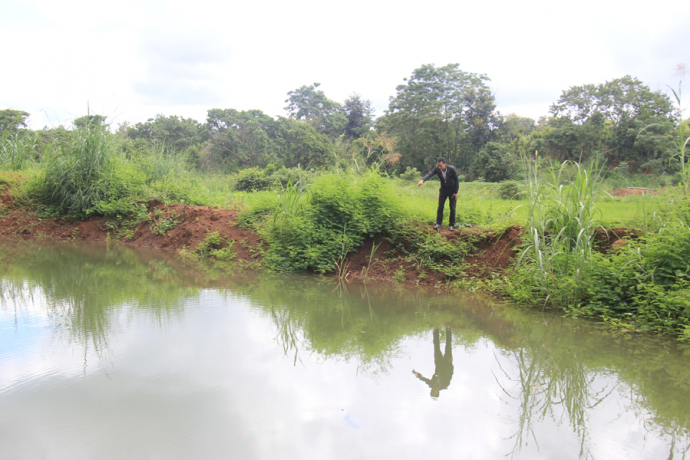 người đ&agrave;n &ocirc;ng nhảy ao