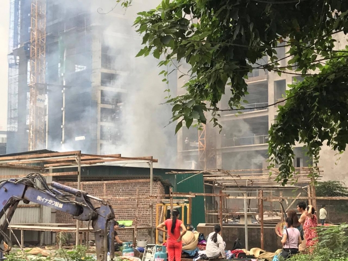 ch&aacute;y ở Trần B&igrave;nh