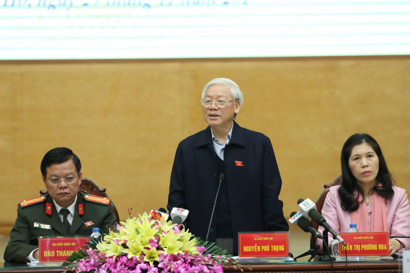 Tổng B&iacute; thư Nguyễn Ph&uacute; Trọng