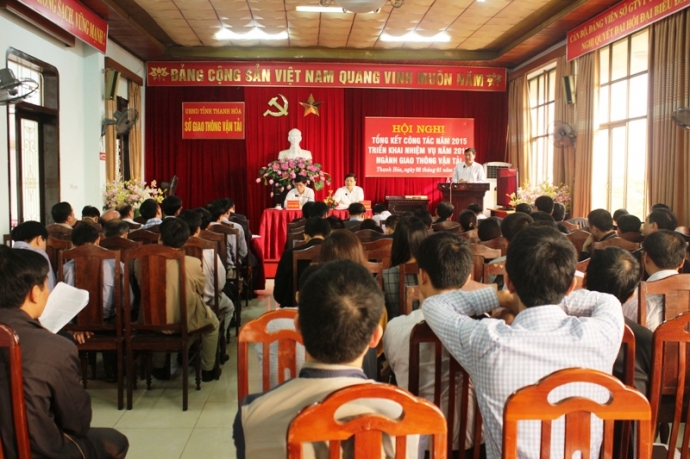 Sở- GTVT- Thanh- H&oacute;a- tổng- kết -c&ocirc;ng -t&aacute;c -năm -2