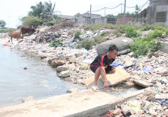 Lại- xuất- hiện- c&aacute;- chết- ở- cửa- s&ocirc;ng- ra- biển.