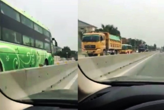 Đề- nghị- xử- l&yacute;- xe- &ocirc; -t&ocirc;- kh&aacute;ch- đi- ngược- chi