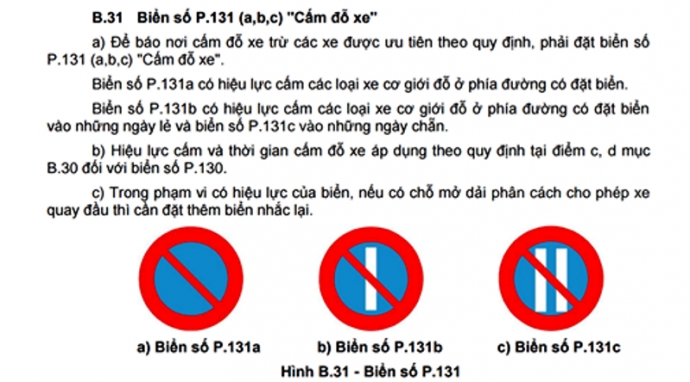 Dựng- biển- b&aacute;o- hiệu -để -bẫy- người đi- đường