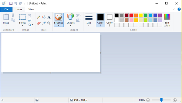 paint win 10