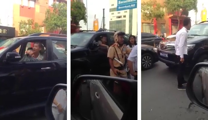 xe bs xanh đi ngược chiều q3