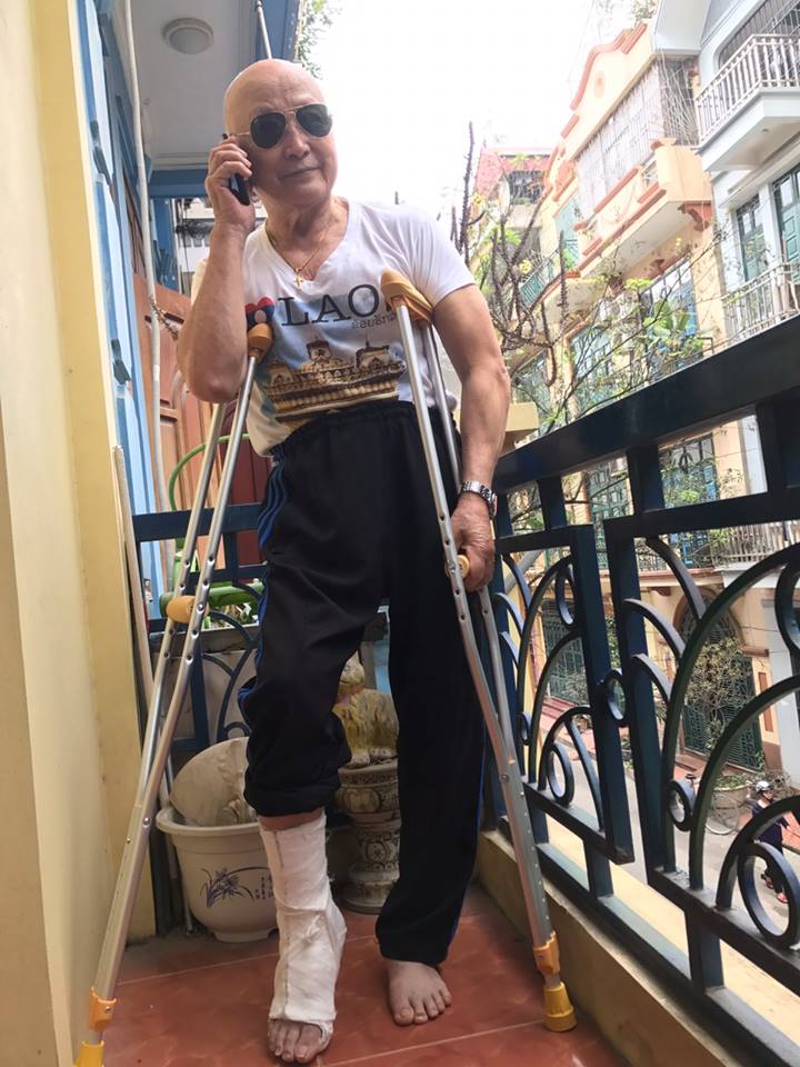 NSƯT L&ecirc; Văn Thể nhiều lần bị tai nạn khi tập luyện