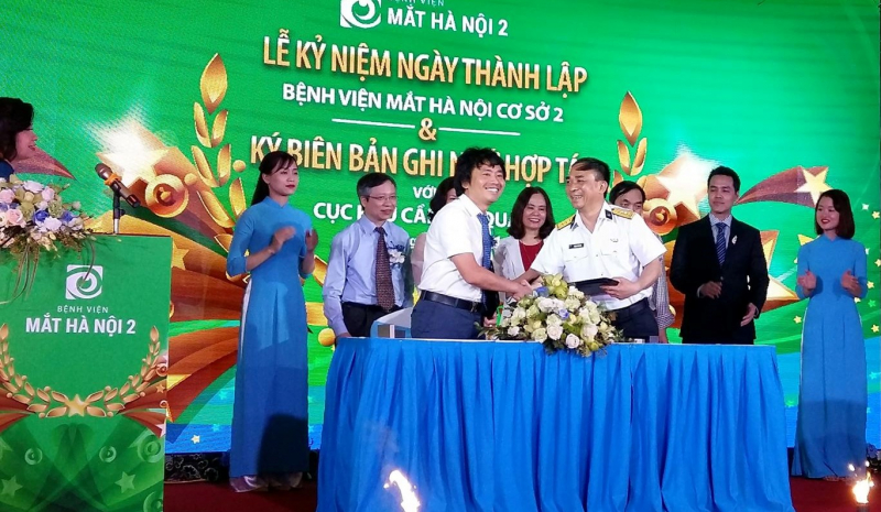 k&yacute; kết hợp t&aacute;c BV Mắt H&agrave; Nội 2