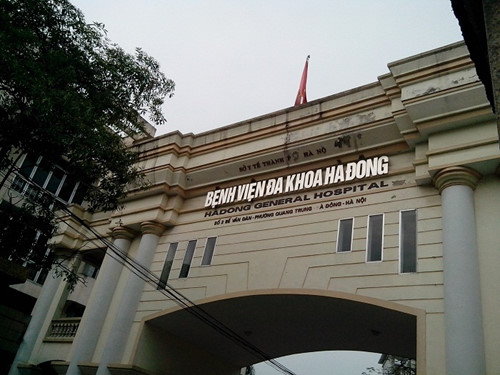 bệnh viện đa khoa H&agrave; Đ&Ocirc;ng