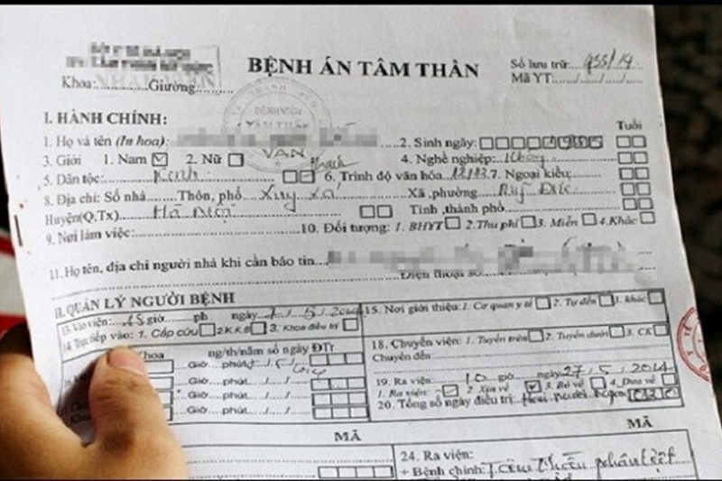 bệnh ans t&acirc;m thần