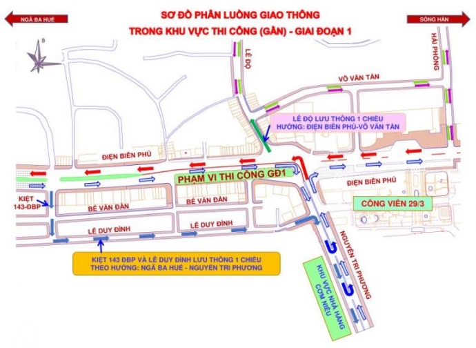 ph&acirc;n luồng hầm chui