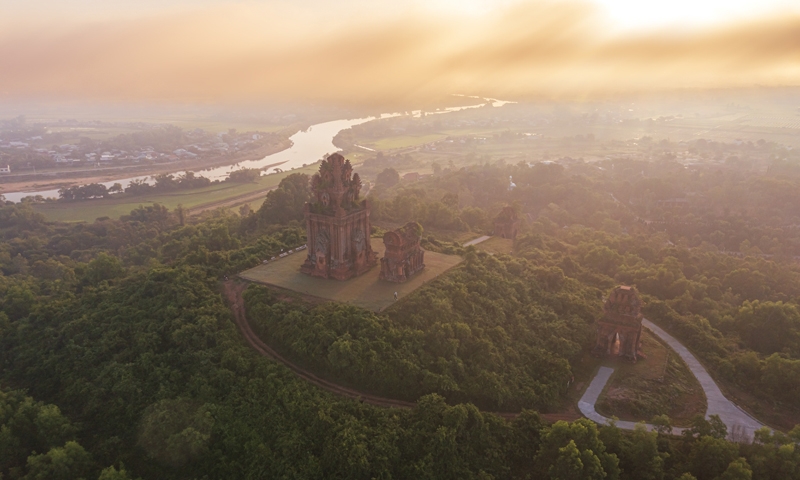 “Báu vật” Champa Dương Long sẽ được trùng tu những hạng mục nào?- Ảnh 13. Kiến trúc Champa cổ tại tháp Bánh Ít ở Bình Định