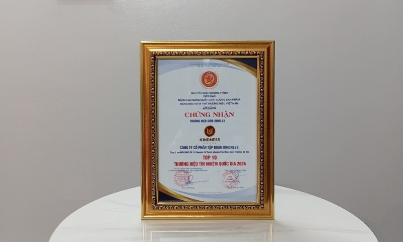 Sơn Diorlux: Top 10 Thương hiệu t&iacute;n nhiệm quốc gia, khẳng định vị thế dẫn đầu