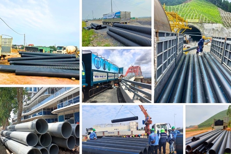 Ống nhựa Thuận Ph&aacute;t ghi dấu tr&ecirc;n h&agrave;ng loạt dự &aacute;n trọng điểm