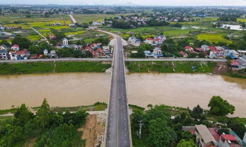 Bắc Giang: Cầu 540 tỷ chưa thể đưa v&agrave;o sử dụng do thiếu đường dẫn