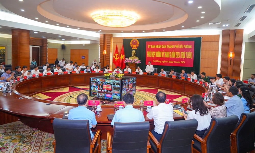 Hoàn thành dự án Trung tâm Chính trị - Hành chính TP Hải Phòng trước 25/4- Ảnh 3. Hải Phòng tập trung đẩy nhanh tiến độ các dự án đầu tư công