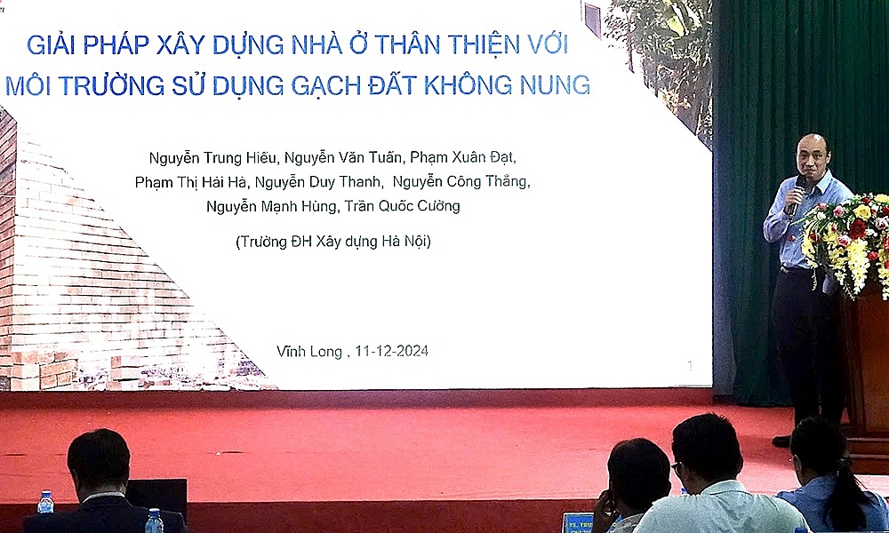 Hội thảo “Giải pháp xây dựng công trình xanh, hướng đến phát triển đô thị bền vững tại khu vực Đồng bằng sông Cửu Long” Hội thảo “Giải pháp xây dựng công trình xanh, hướng đến phát triển đô thị bền vững tại khu vực Đồng bằng sông Cửu Long”