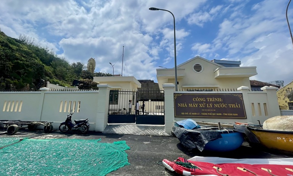 B&igrave;nh Định: Người d&acirc;n bức x&uacute;c hệ thống xử l&yacute; nước thải Nhơn L&yacute; g&acirc;y &ocirc; nhiễm m&ocirc;i trường