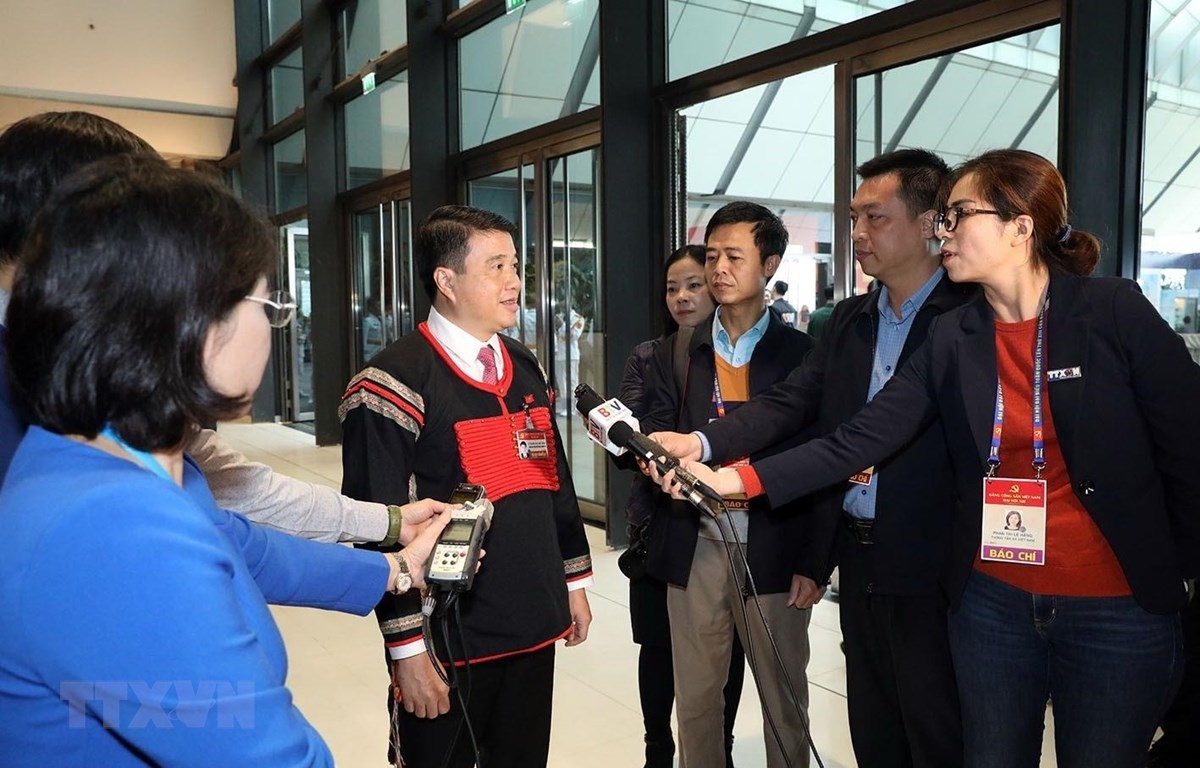 bao chi dong gop vao thanh cong dai hoi xiii cua dang