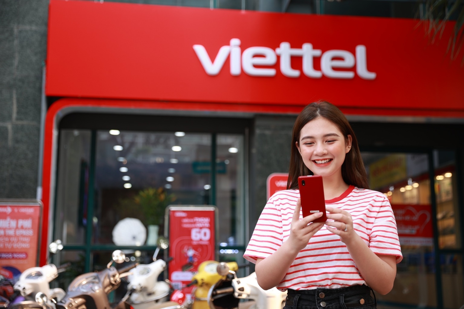 viettel dat giai thuong nha cung cap dich vu vien thong tieu bieu ve chat luong dich vu bang thong rong di dong