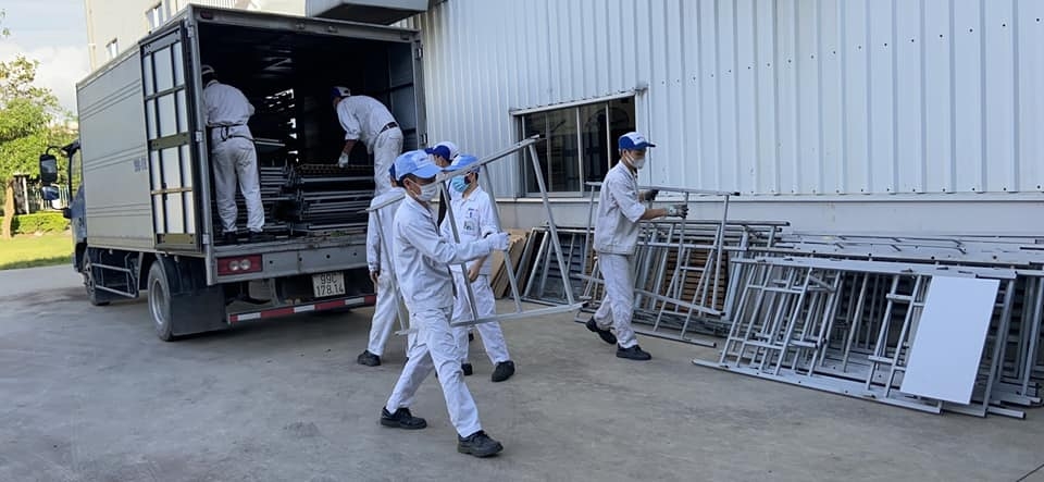 chuan bi phuong an cap nuoc sach cho cong nhan su dung trong cho o tam