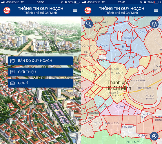 hon 1600 do an duoc so hoa tren cong thong tin quy hoach