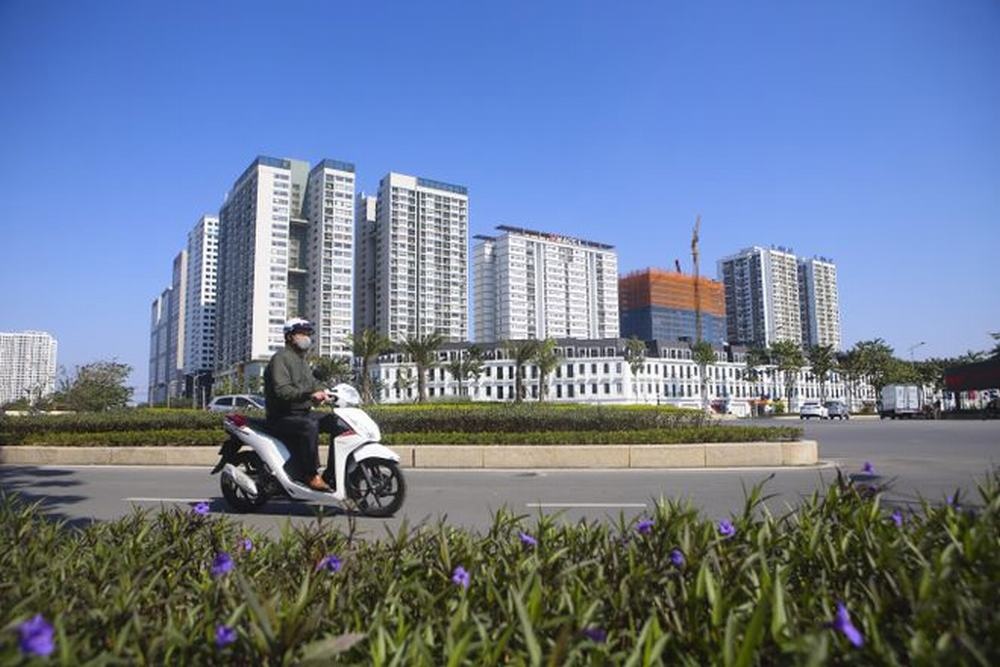 Ngắm tuyến đường 10 làn xe chưa được đặt tên tại thủ đô ngam tuyen duong 10 lan xe chua duoc dat ten tai thu do