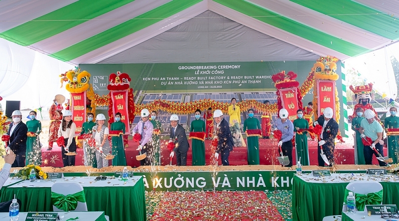 kcn viet nam chinh thuc khoi cong du an nha xuong va nha kho chat luong cao tai khu cong nghiep phu an thanh tinh long an