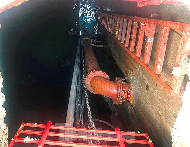 Cận cảnh hầm ngầm chống ngập đầu tiên của Hà Nội can canh ham ngam chong ngap dau tien cua ha noi