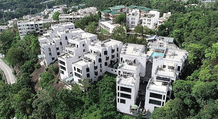 can biet thu 111 trieu usd trong khu nha giau hong kong