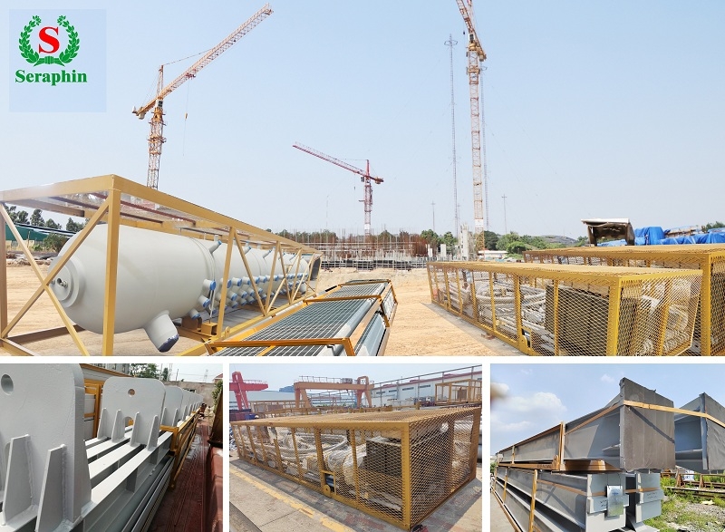 nhon nhip tren dai cong truong nha may dien rac seraphin cua tap doan amaccao