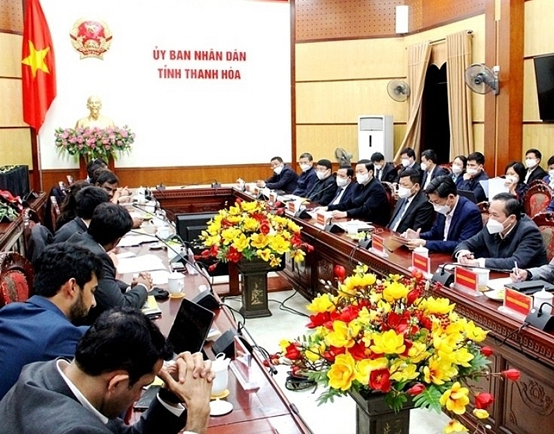 thanh hoa cac nha dau tu an do khao sat tim hieu ve du an khu cong nghiep duoc pham