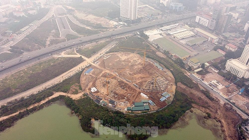 Nhìn gần dự án Cung thiếu nhi hơn 1.300 tỷ đồng đang được xây dựng ở Hà Nội nhin gan du an cung thieu nhi hon 1300 ty dong dang duoc xay dung o ha noi