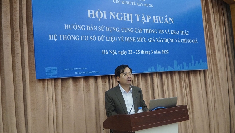 cuc kinh te xay dung tap huan van hanh he thong co so du lieu ve dinh muc gia xay dung